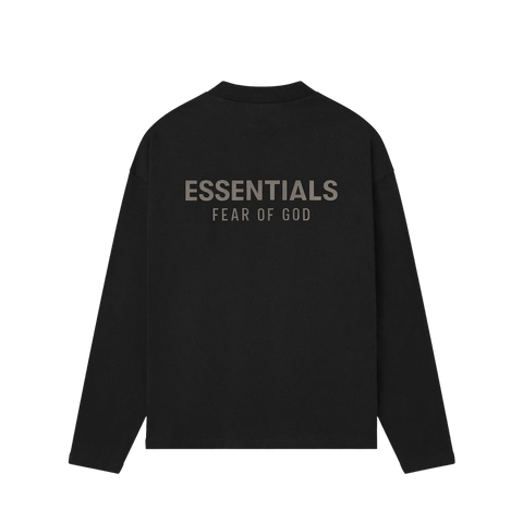 Fear of God Essentials Classic Long Sleeve Tee Jet Black
