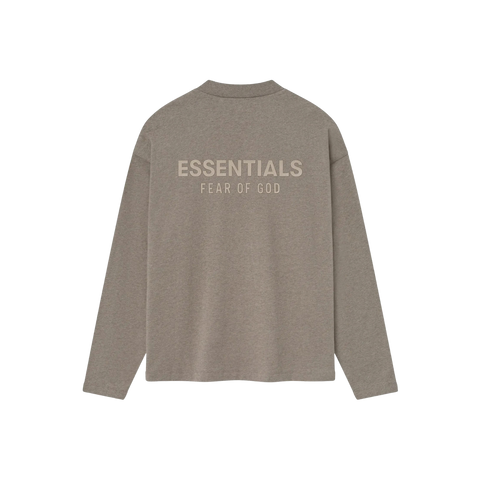 Fear of God Essentials Classic Fit Long Sleeve T-Shirt 'Homestead Heather'