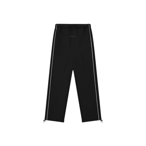 Fear of God Essentials Relaxed Sweatpants With Piping 'Jet Black/Cloud White'
