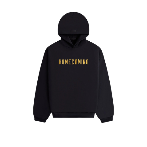Fear of God Essentials Heavy Fleece Hoodie 'Black' Homecoming