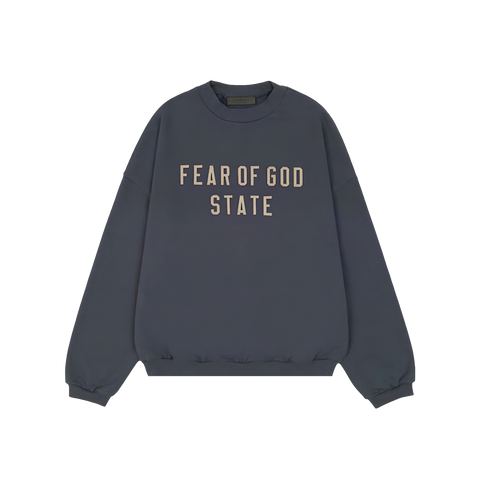 Fear of God Essentials Heavy Fleece Sweatshirt 'Marine'