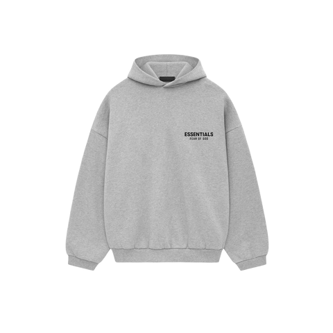 Fear of God Essentials Fleece Hoodie II FW24 'Light Heather Grey'
