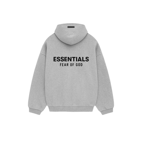 Fear of God Essentials Fleece Hoodie II FW24 'Light Heather Grey'