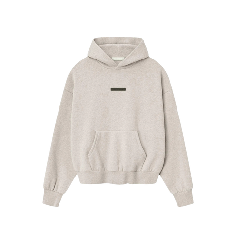Fear of God Essentials Classic Hoodie Heather Stone