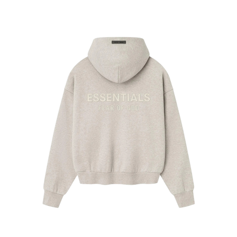 Fear of God Essentials Classic Hoodie Heather Stone