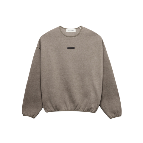 Fear of God Essentials Modern Fit Fleece Crewneck 'Homestead Heather'