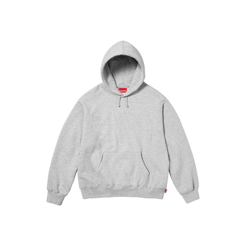 Supreme Appliqué Hooded Sweatshirt Heather Grey