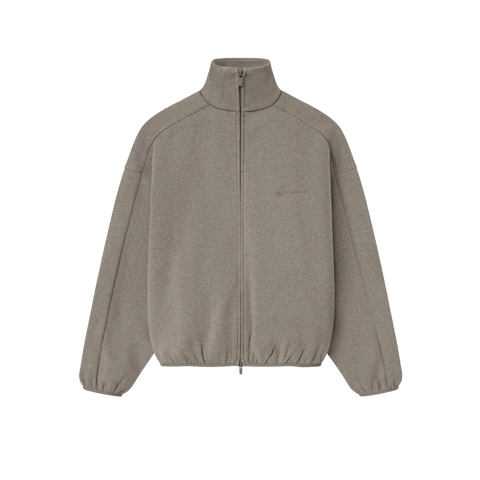 Fear of God Essentials Modern Fleece Piping Track Jacket Homestead Heather