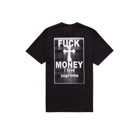 Supreme Fuck Money Tee Black