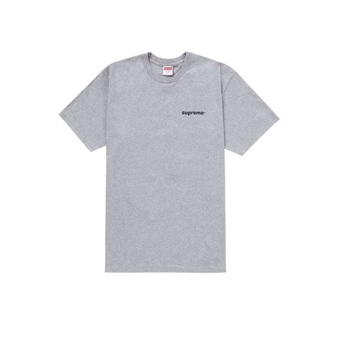 Supreme Fuck Money Tee Heather Grey