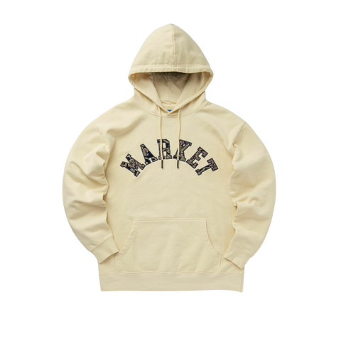 Market Studios Rug Dealer Throwback Arc Hoodie Beige