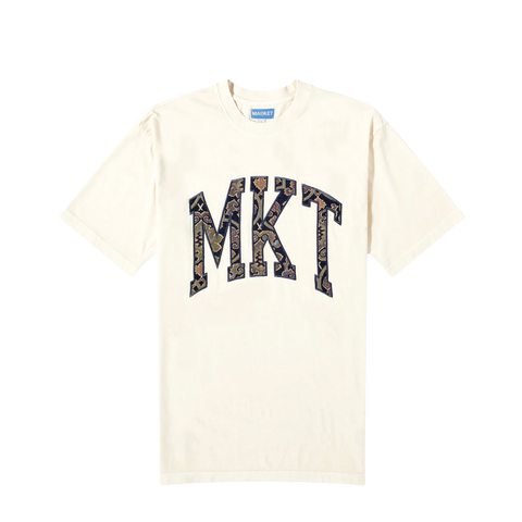 Market Studios Rug Dealer Arc Tee Ecru