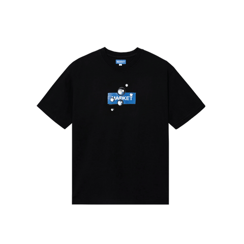 Market Studios Damask Tee Black
