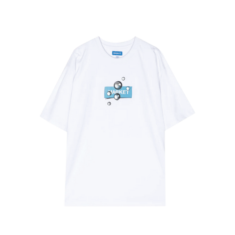 Market Studios Damask Tee White