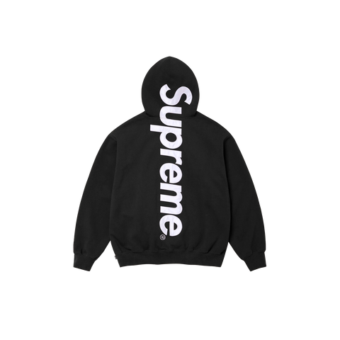 Supreme Appliqué Hooded Sweatshirt Black
