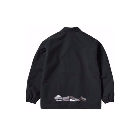 KAWS x Uniqlo x Warhol Banana Coach Jacket Black