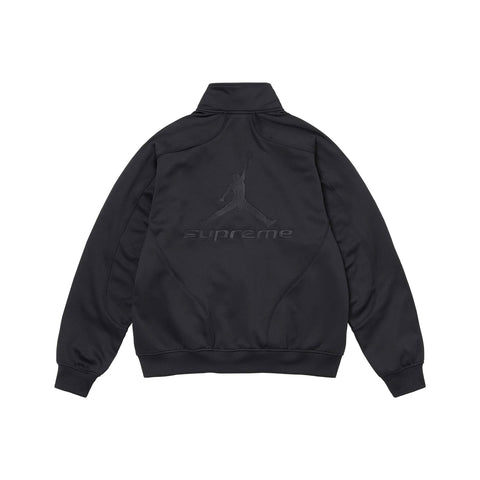 Supreme x Jordan Tricot Track Jacket Black