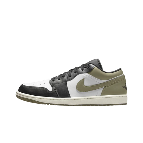 Jordan 1 Low Black Toe Medium Olive