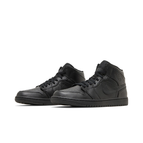 Jordan 1 Mid Triple Black