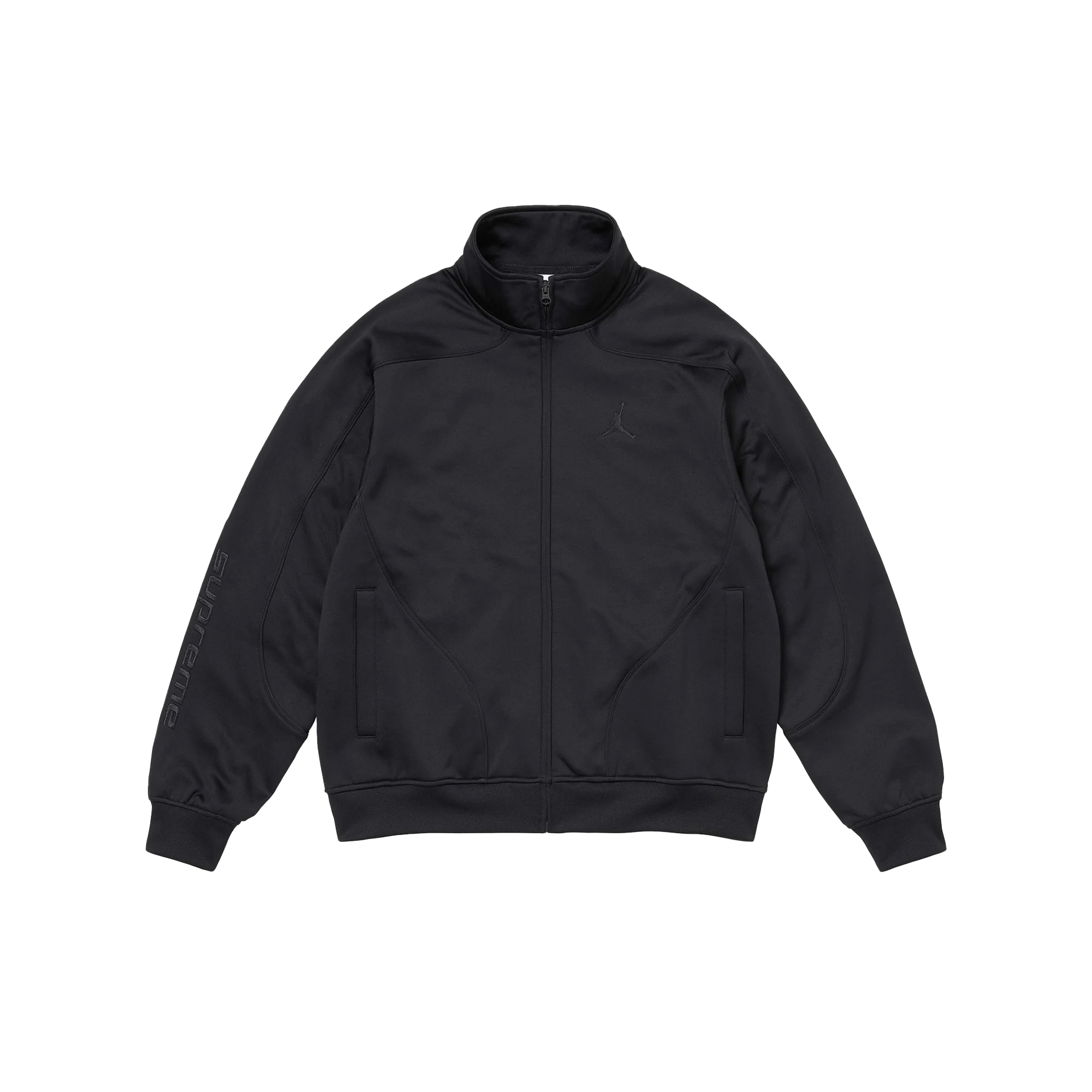 Supreme x Jordan Tricot Track Jacket | Black | FARFETCH CA
