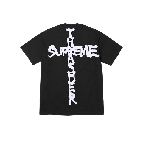 Supreme x Thrasher Cross Tee Black