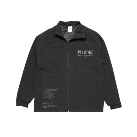 PUMA x PLEASURES Zip-Off Jacket Black