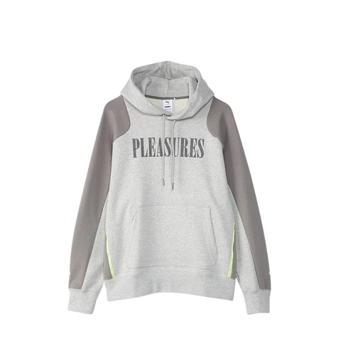 PUMA x PLEASURES Hoodie Light Grey