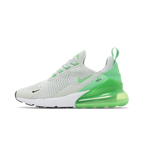 Nike Air Max 270 Light Silver Green Shock
