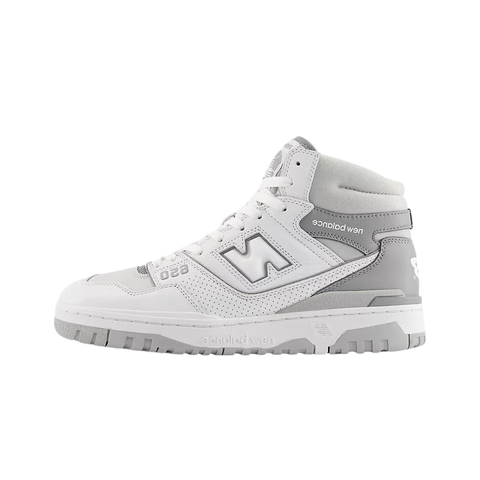 New Balance 650 White/Grey Leather