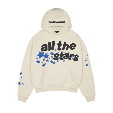 Broken Planet All The Stars Hoodie White
