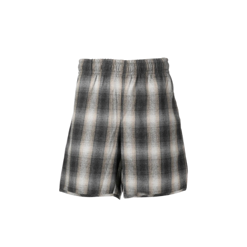 Blue Sky Inn Check Pattern Shorts Grey