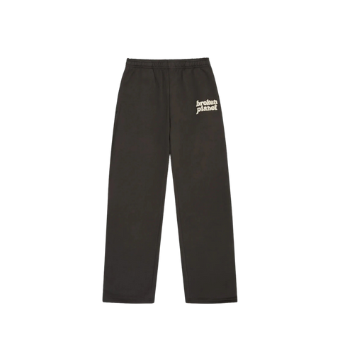 Broken Planet Straight-Leg Sweatpants Soot Black