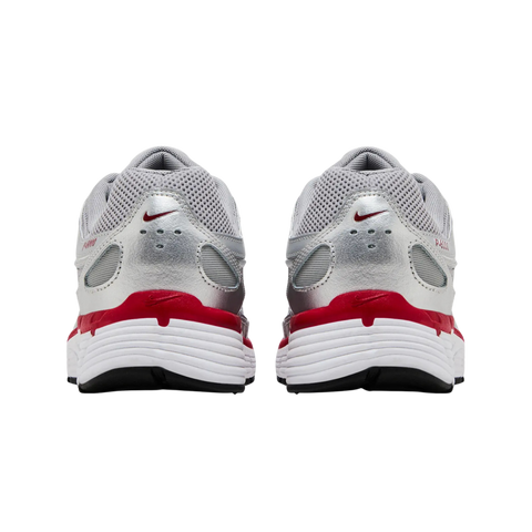 Nike P-6000 Metallic Silver Gym Red