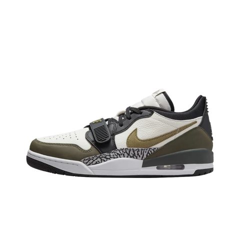 Jordan Legacy 312 Low Sail Black Medium Olive