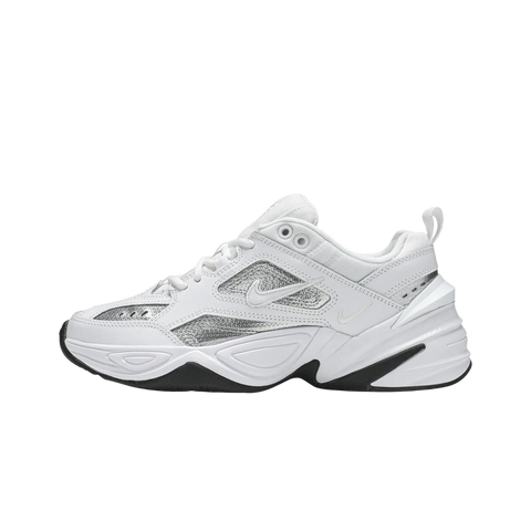 Nike M2K Tekno White Metallic Silver Black (Women's)