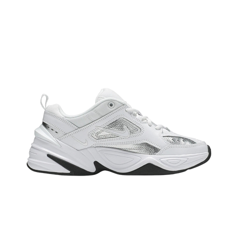 Nike M2K Tekno White Metallic Silver Black (Women's)