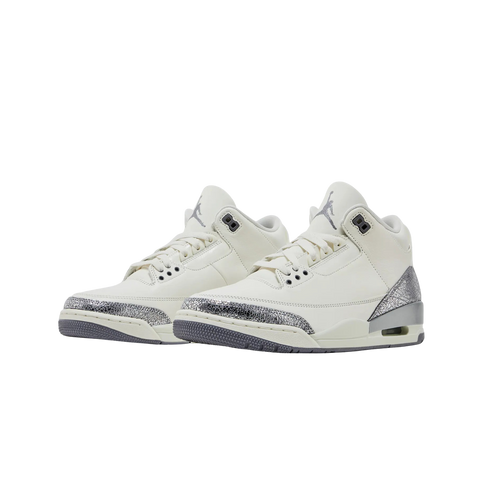 Jordan 3 Retro Sail Cement Grey (Women's)