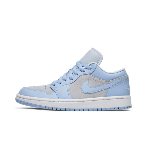 Jordan 1 Low Football Grey Aluminum (Women's)