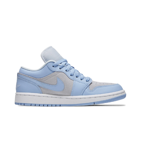 Jordan 1 Low Football Grey Aluminum (Women's)