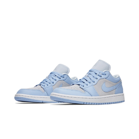 Jordan 1 Low Football Grey Aluminum (Women's)