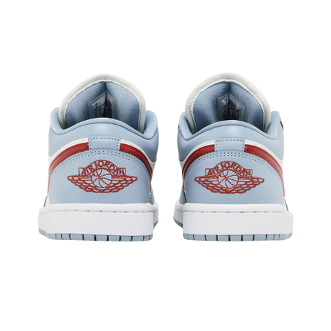 Jordan 1 Low Blue Whisper Dune Red (Women's)