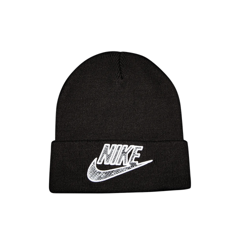 Nike x Supreme Snakeskin Beanie Black