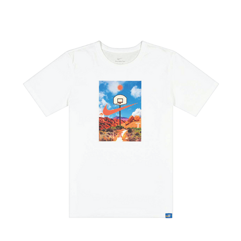 Nike Hoop Photo Tee White