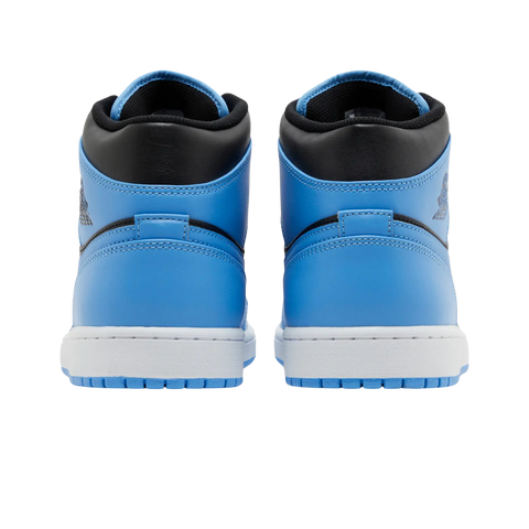 Jordan 1 Mid University Blue Black