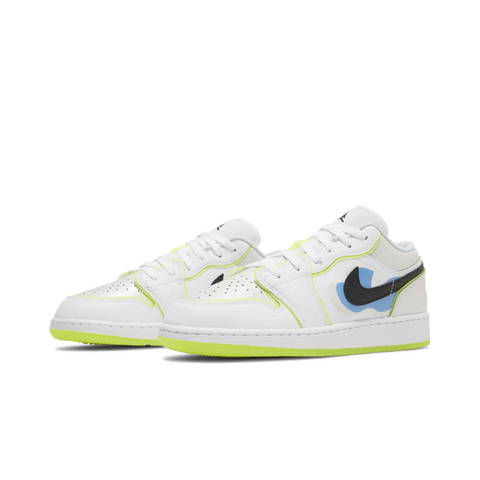 Jordan 1 Low Warped Swoosh (GS)