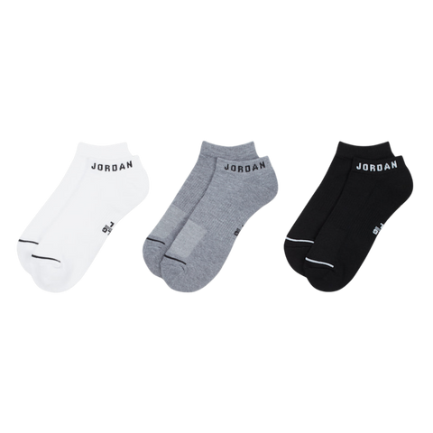 Jordan Everyday No-Show Socks 3-Pack Multi-Color