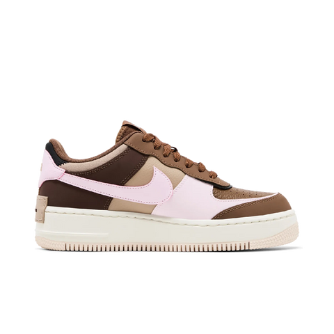 Nike Air Force 1 Low Shadow Light British Tan Pink Foam (Women's)