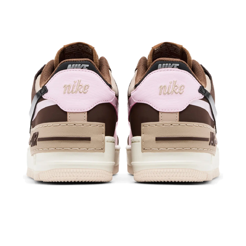 Nike Air Force 1 Low Shadow Light British Tan Pink Foam (Women's)