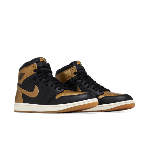 Jordan 1 Retro High OG Black Metallic Gold