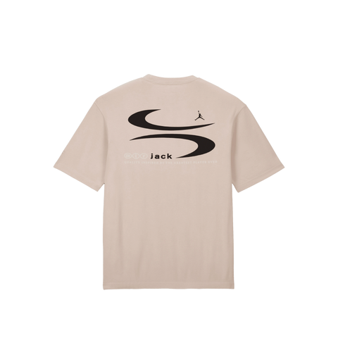 Jordan x Travis Scott Logo Tee Sail